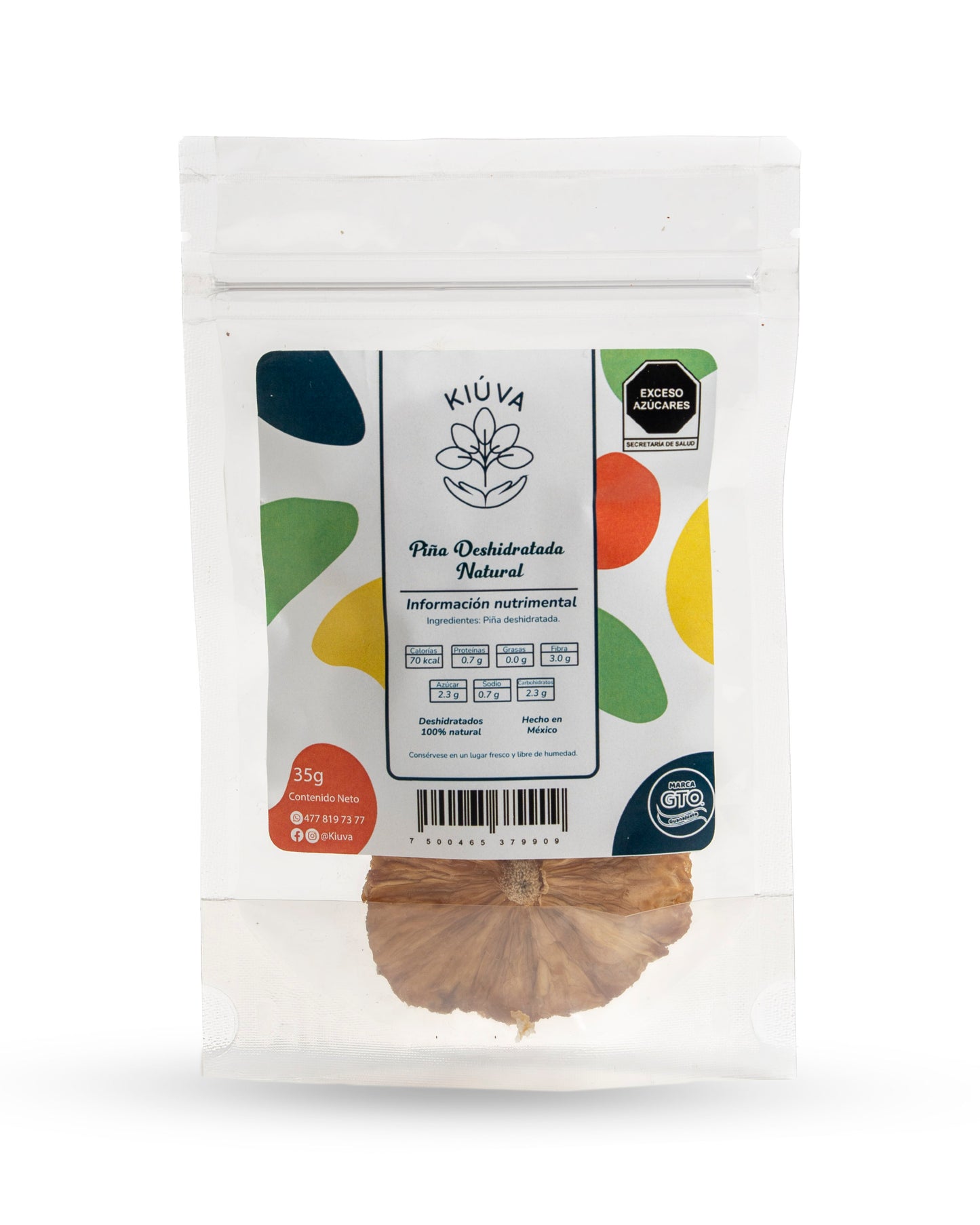 Piña deshidratado natural / 35 g