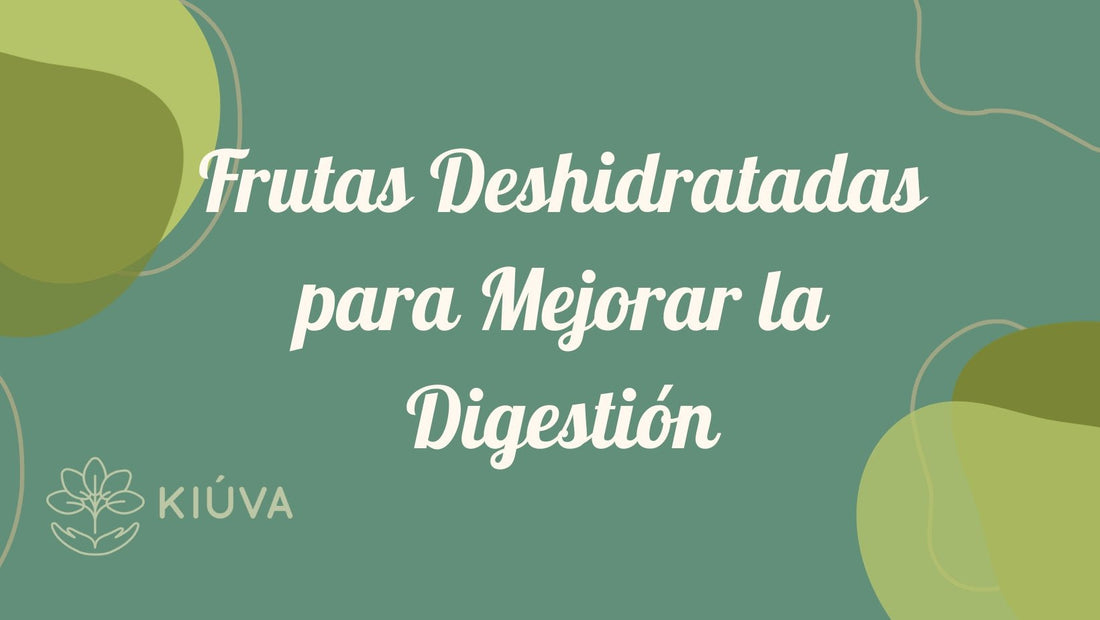 Frutas Deshidratadas para Mejorar la Digestión: Beneficios para tu Salud Gastrointestinal - KIÚVA