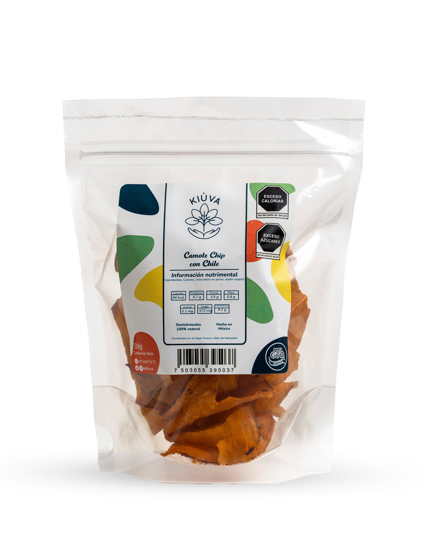 Camote con chile chip / 50 g
