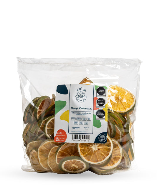 Naranja deshidratada natural / 250 g