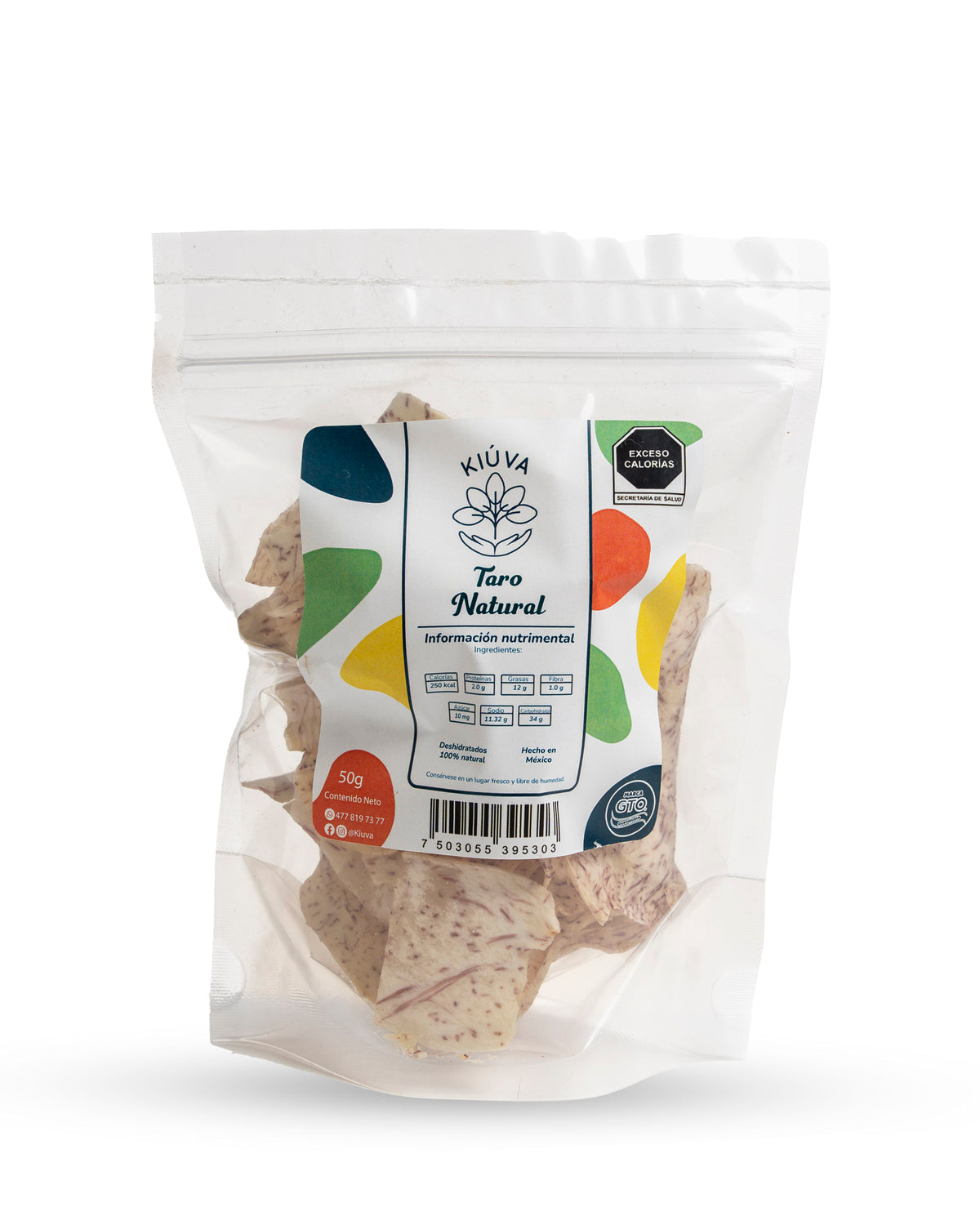 Taro chip natural / 50 g – KIÚVA