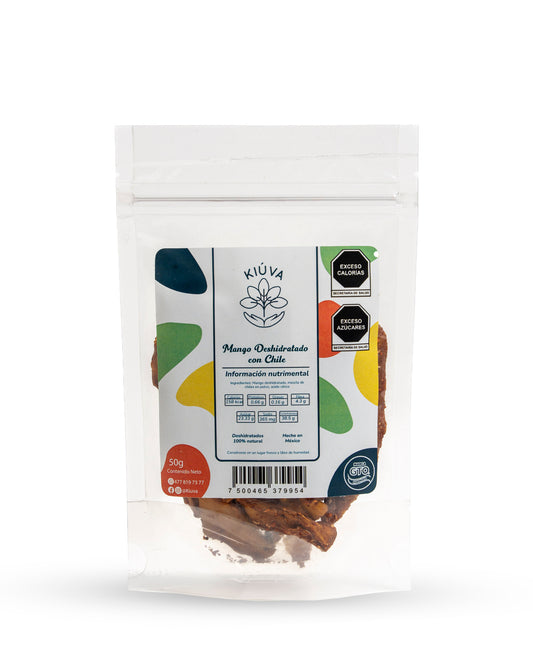 Mango deshidratado natural con chile / 50 g